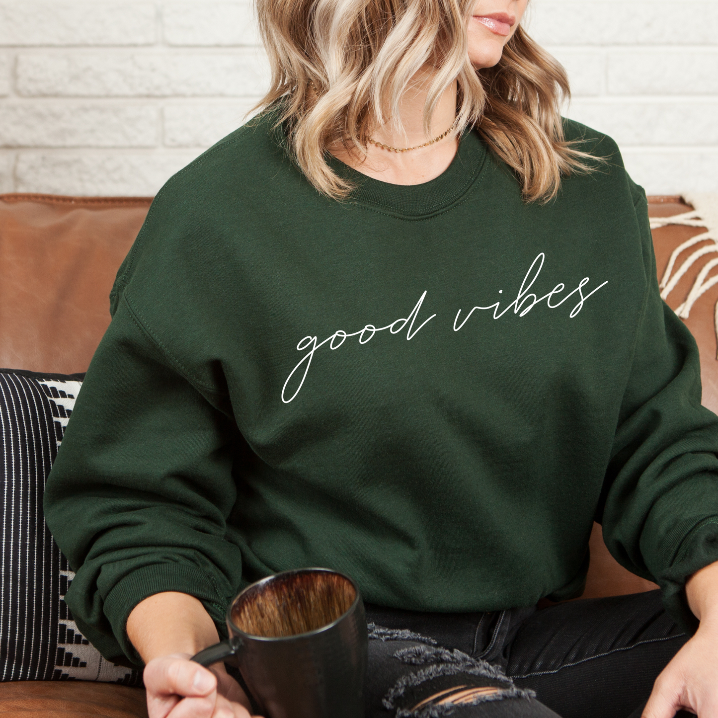 Good Vibes Crewneck