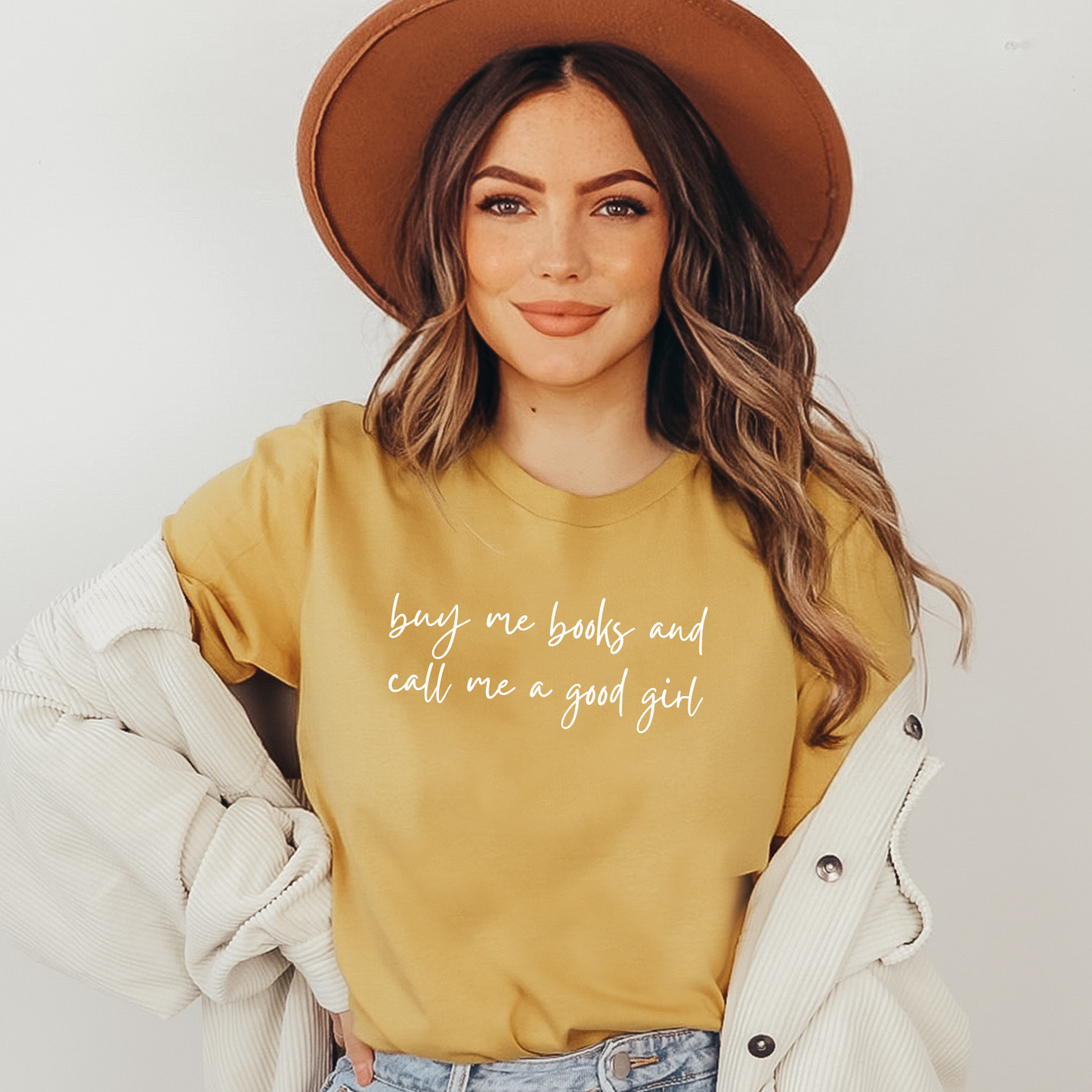 Buy Me Books & Call Me A Good Girl T-Shirt