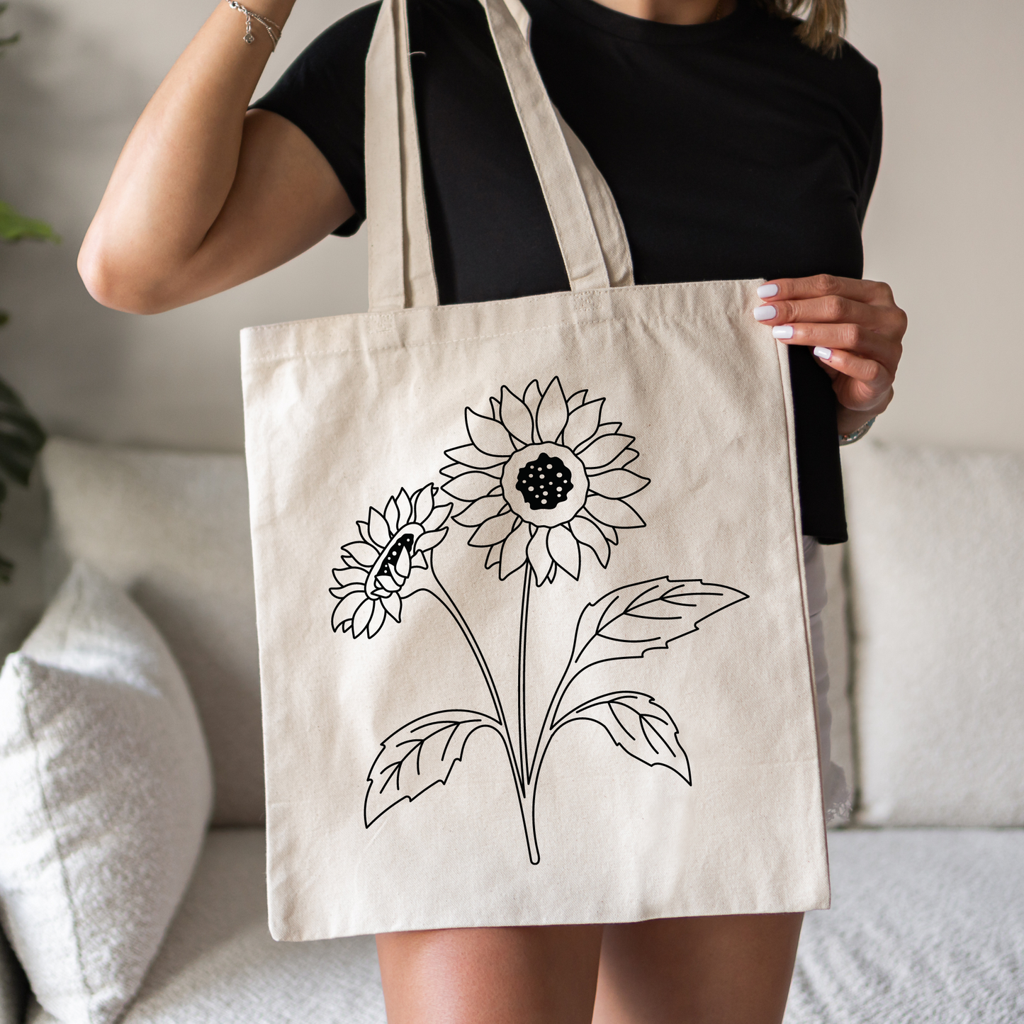 Sunflowers Canvas Tote Bag