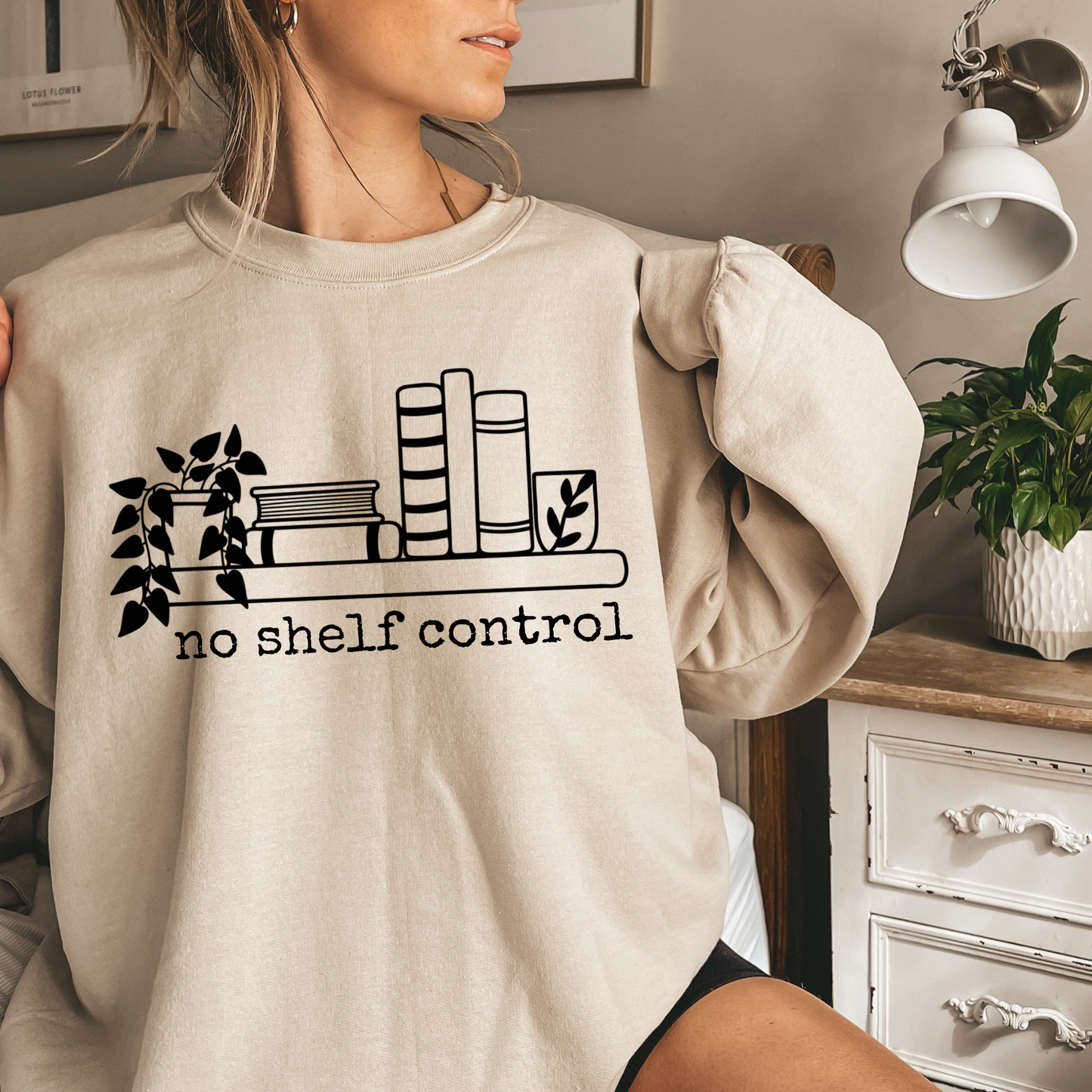 No Shelf Control Bookish Sweatshirt