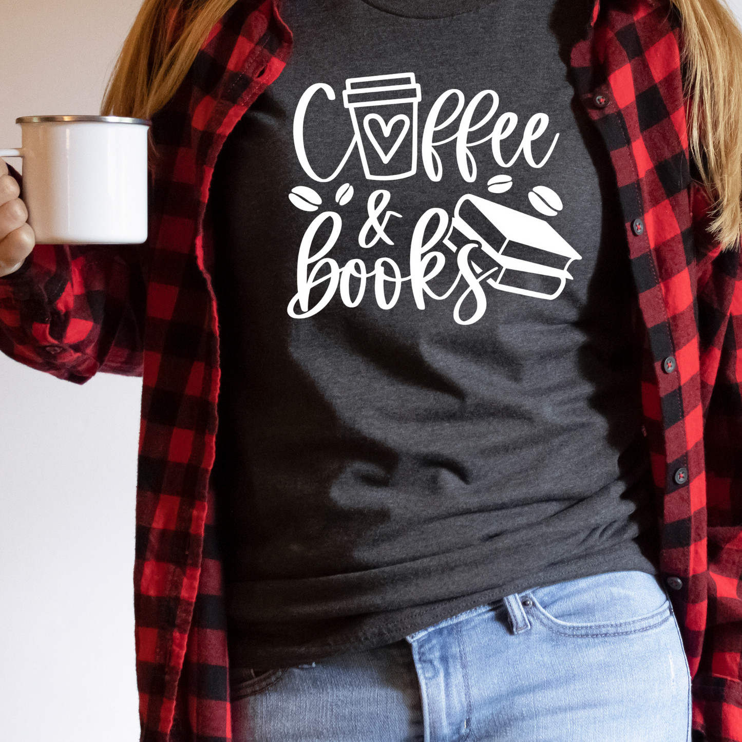 Coffee and Books T-Shirt