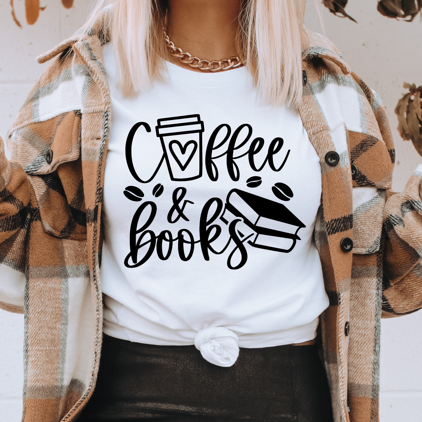 Coffee and Books T-Shirt