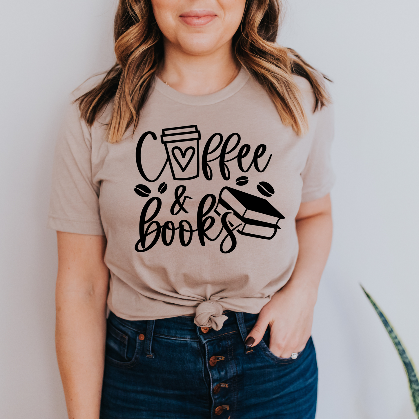 Coffee and Books T-Shirt