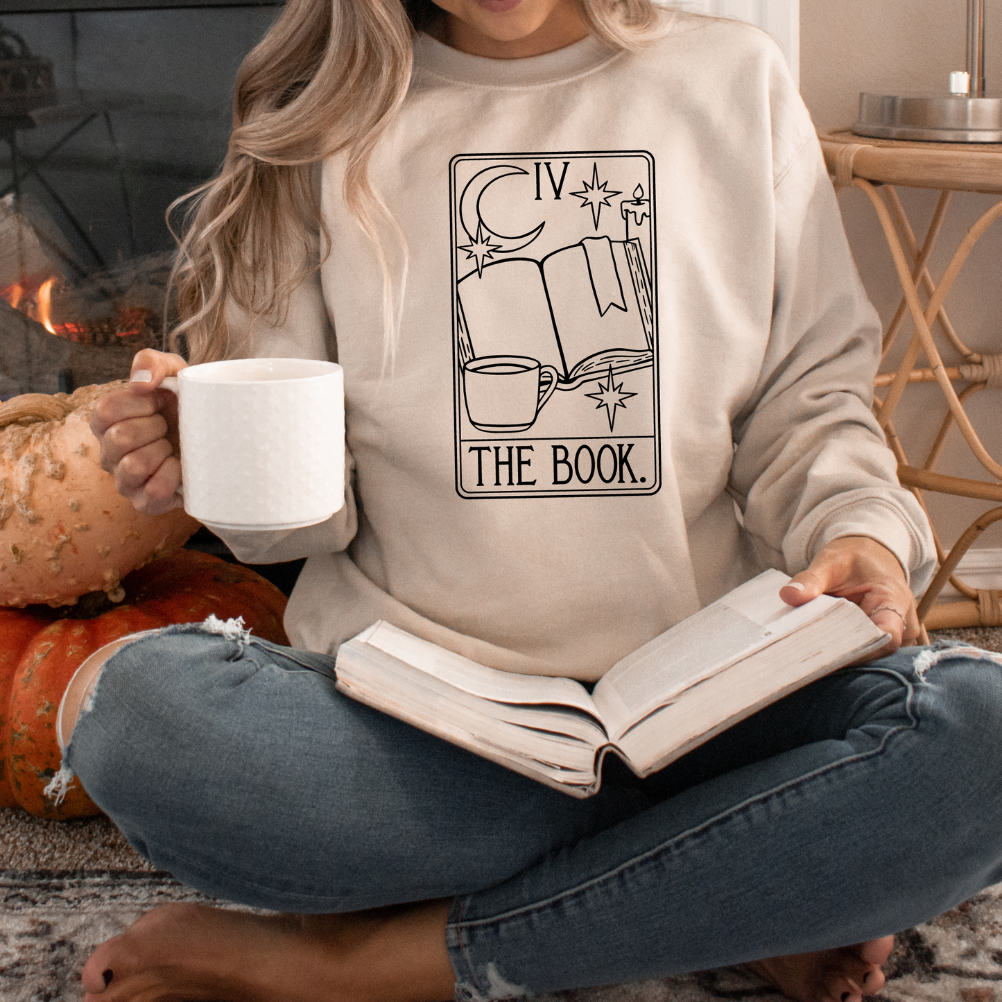 The Book Tarot Card Sweatshirt