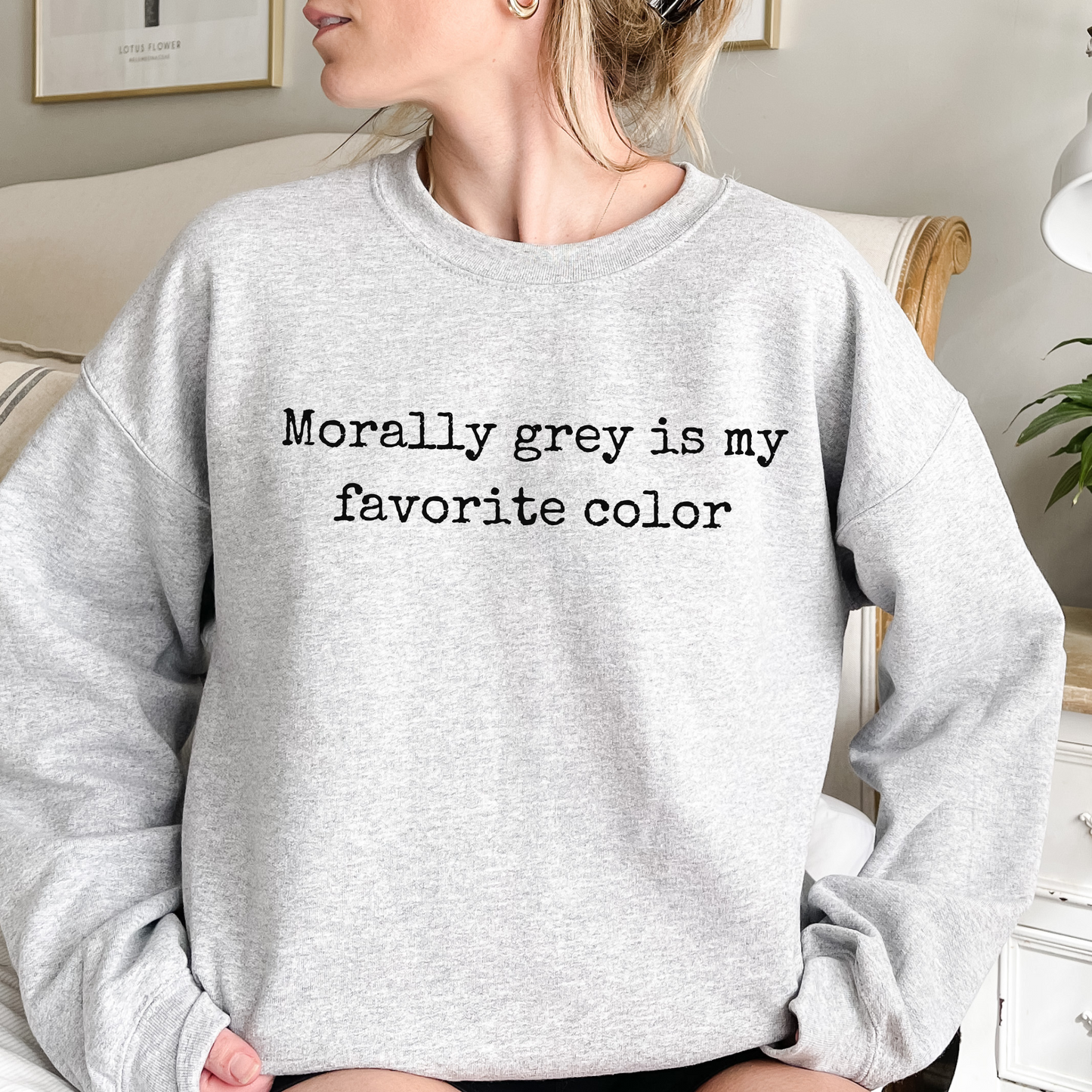 Morally Grey Sweatshirt