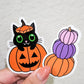 Pastel Pumpkins Sticker