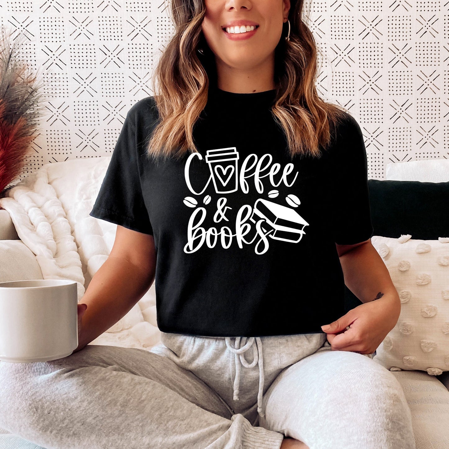 Coffee and Books T-Shirt