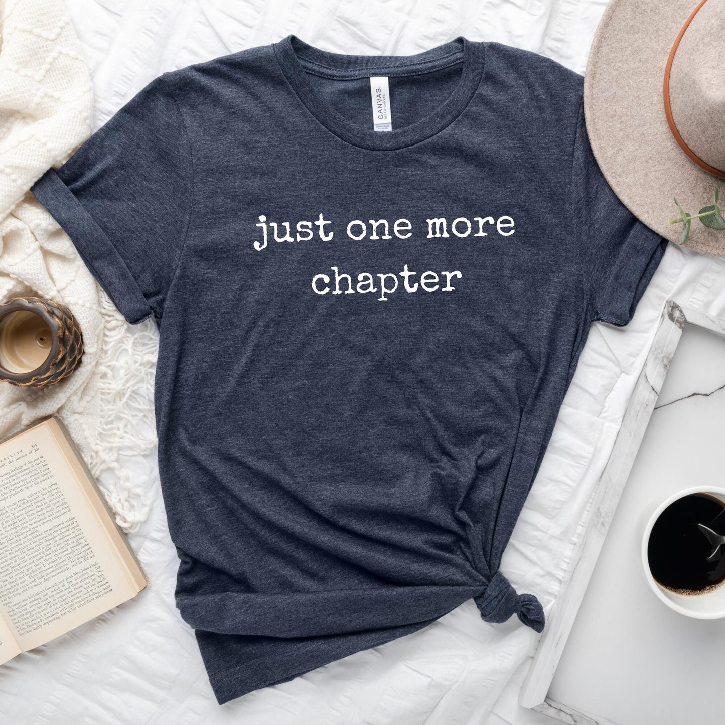 Just One More Chapter Book T-Shirt