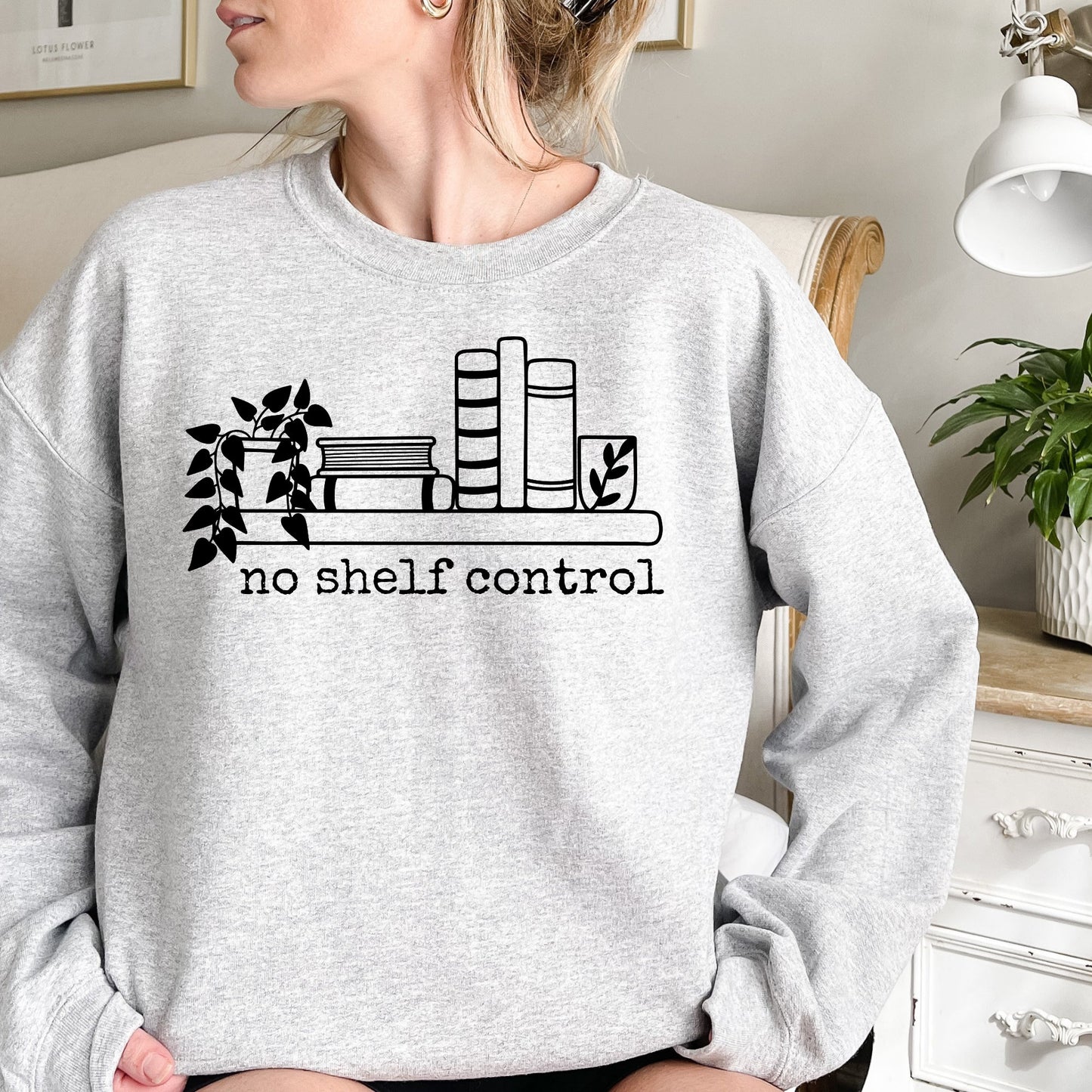 No Shelf Control Bookish Sweatshirt