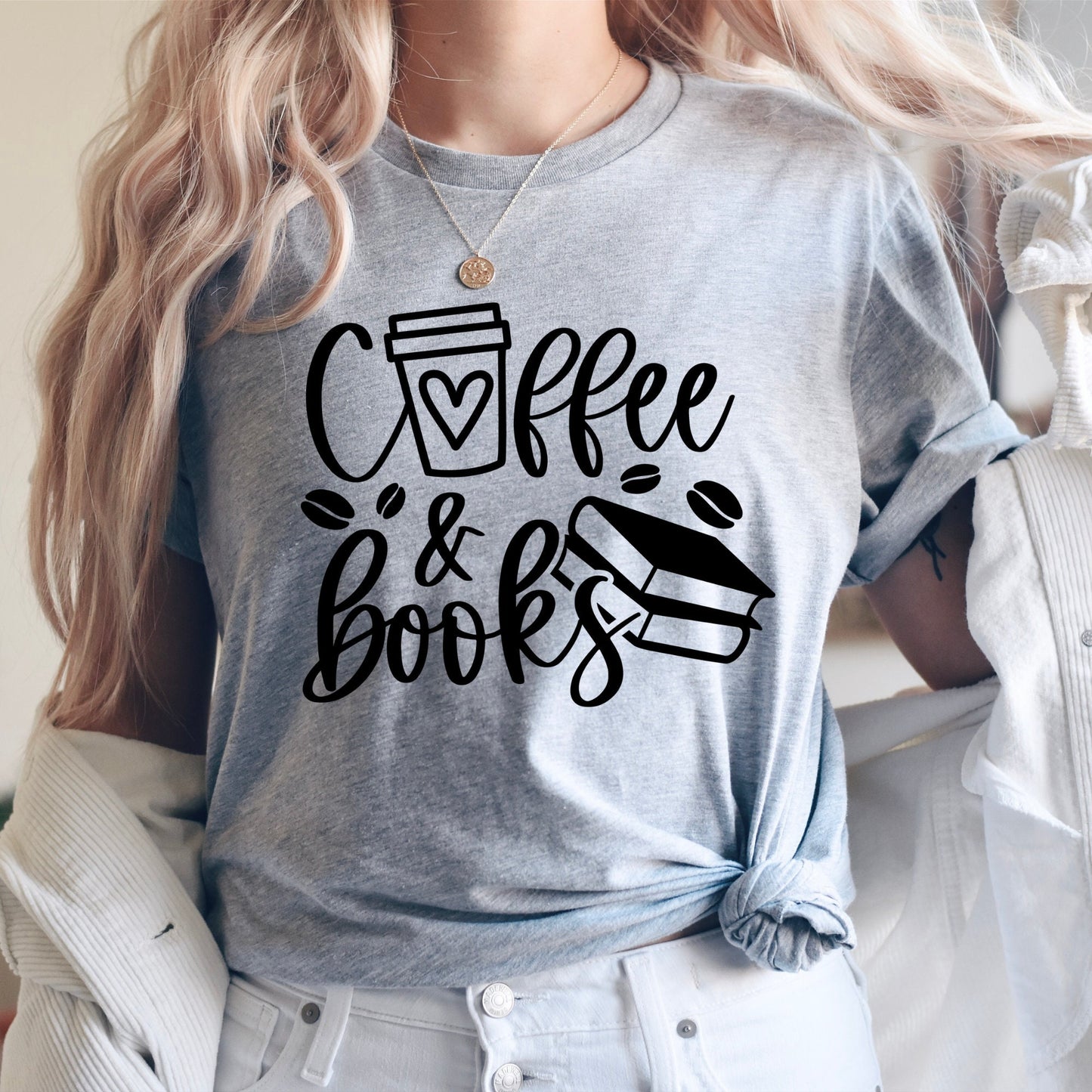 Coffee and Books T-Shirt