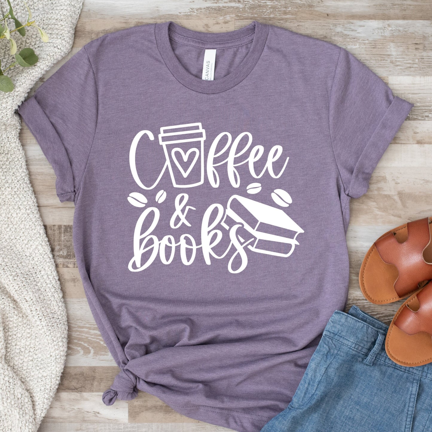 Coffee and Books T-Shirt