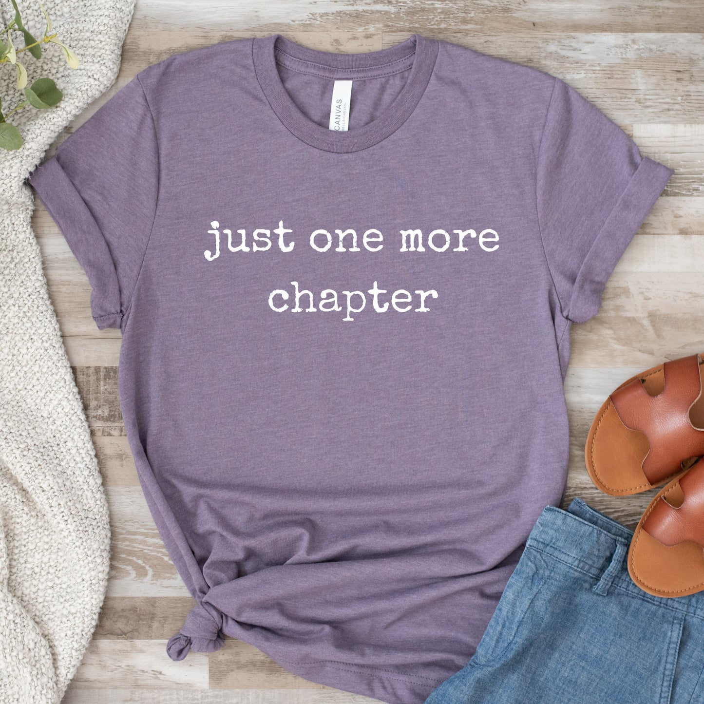 Just One More Chapter Book T-Shirt