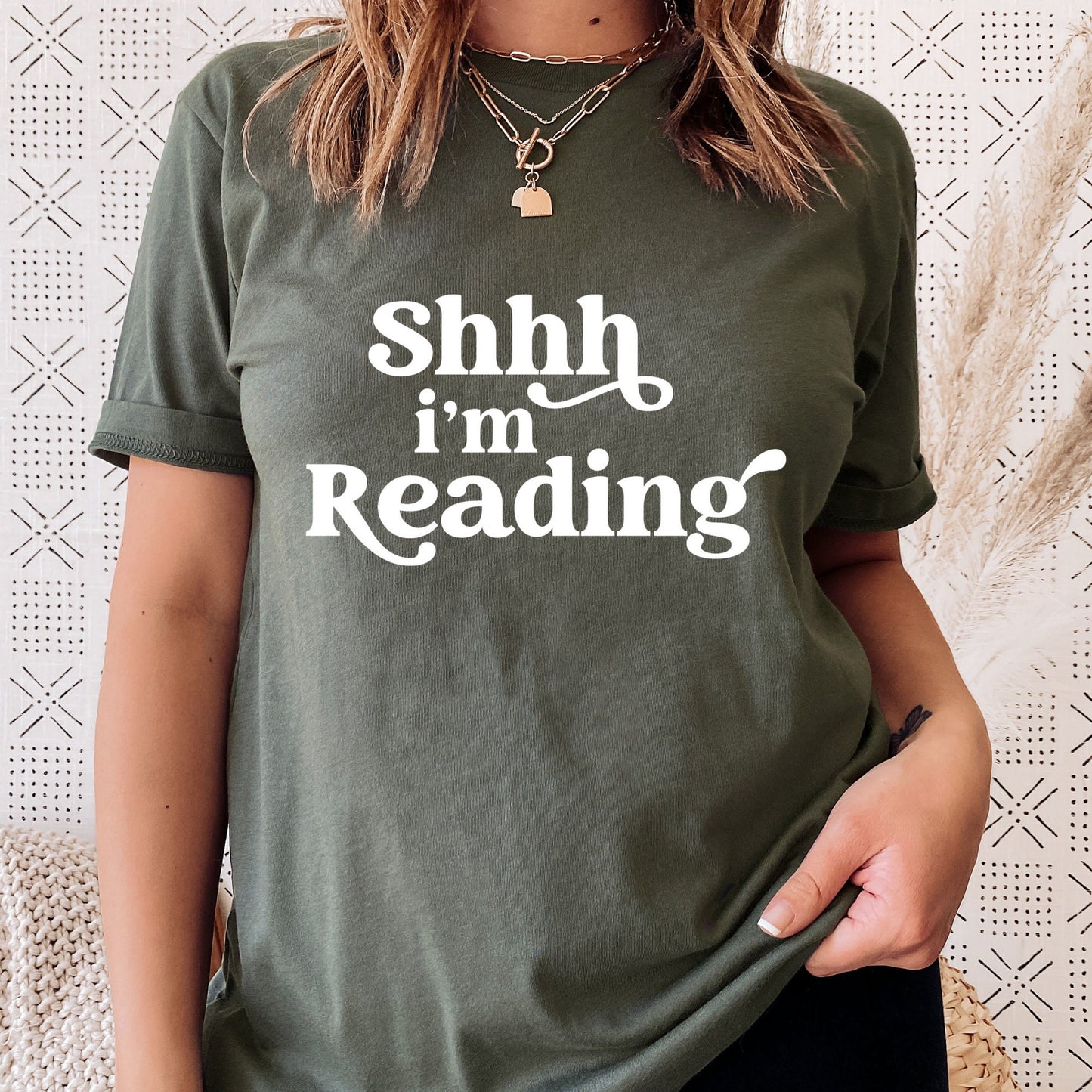 Shh I'm Reading T-Shirt