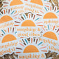 Sunshine & Good Vibes Sticker